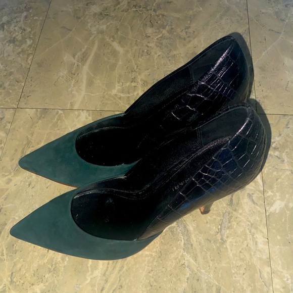 Size 37 1/2 elietahari heel in green and black - Picture 7 of 7